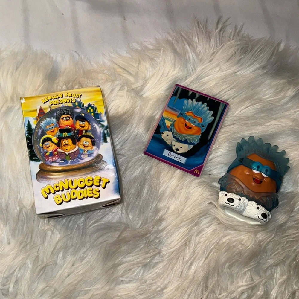 McNugget buddies - Brrrick with the card and box